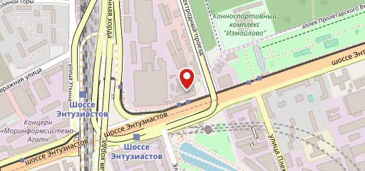 Чайка Moscow на карте