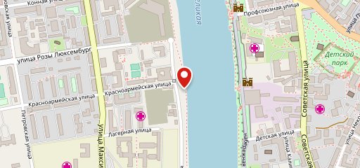 Чайка на карте