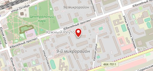 Чайка на карте