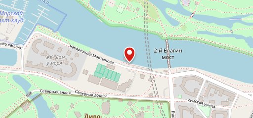 Чайка на карте