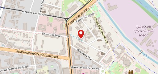Чайка на карте