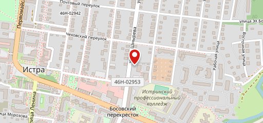 Чайхана Истра на карте
