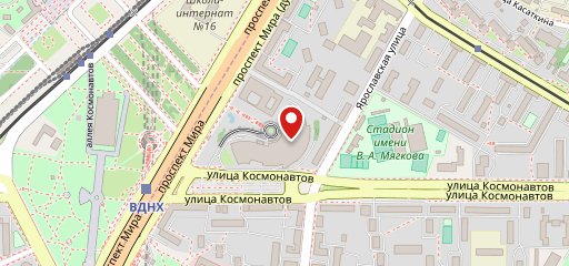 Планета Космос на карте