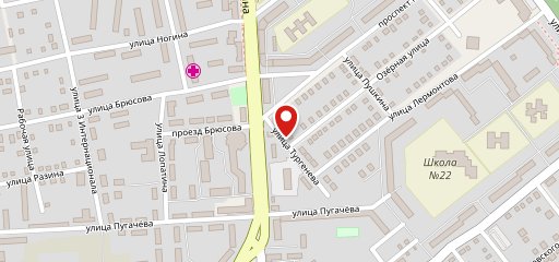 Золотая долина на карте