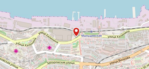 Дакара на карте