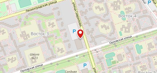 Чайкоффский на карте