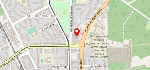 Чайкоfский на карте