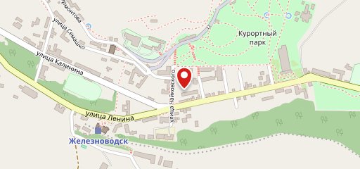 Чайкофский на карте