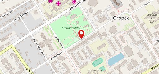 Чайковский на карте