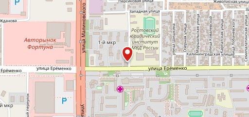 Сеть магазинов "101 рецепт" на карте