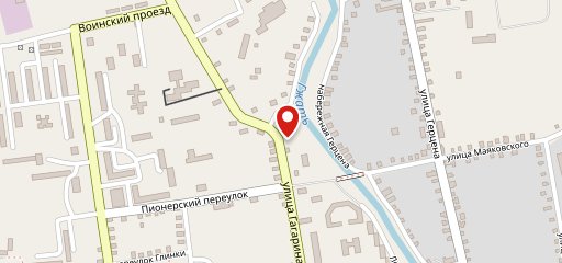 Изба на карте