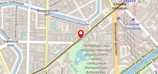 Чайная ложка на карте