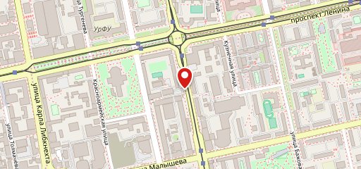 Луначарского 134 на карте