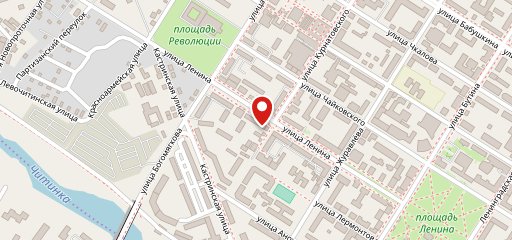 Чаинка на карте