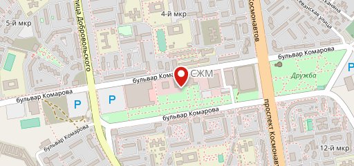 Шале на карте