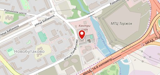 Шале Буфет на карте