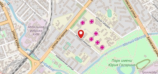 ЧАО на карте