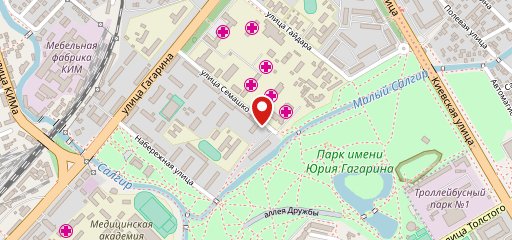 ЧАО на карте