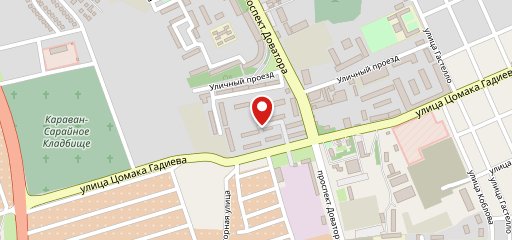 Курица на углях на карте