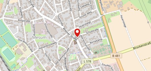 Pizzeria Yasmine Mesum на карте
