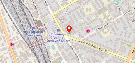 Чашка кофе на карте