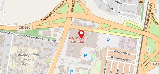Чашка на карте