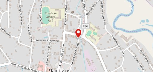 ЧАШНИКИ РЕСТОРАН УП ЧАШНИКСКАЯ МЕЖРАЙОННАЯ БАЗА (РАЙПО) на карте