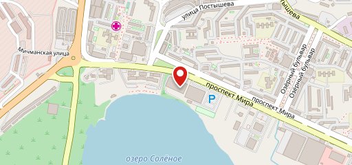 Чайбург на карте