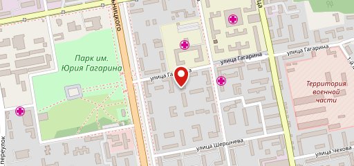 Чайка на карте