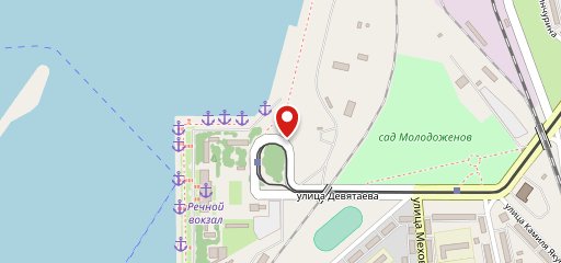 Чайка на карте