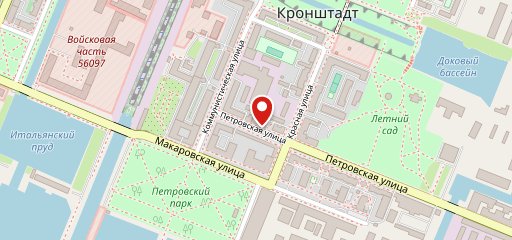 Чайка на карте