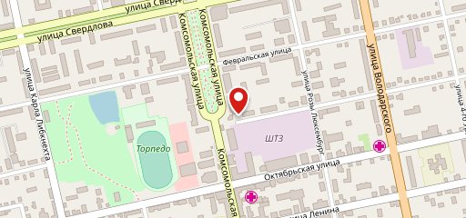 Чайка на карте