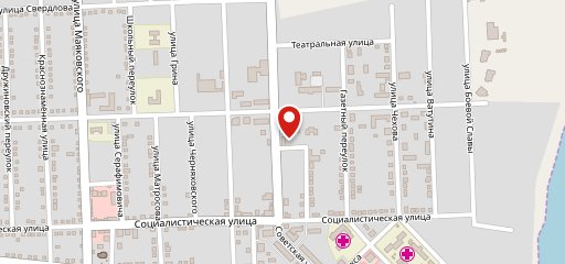 Чайка на карте
