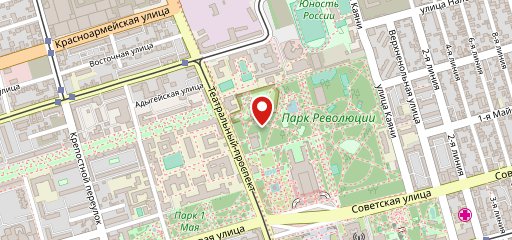 Чайная История. Чайный Домик в Парке Революции на карте