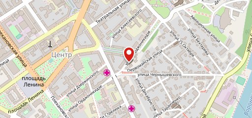 Чайник на карте
