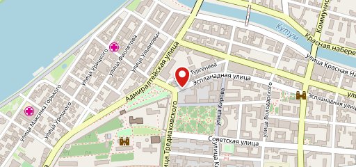 Чайный куб, кафе на карте