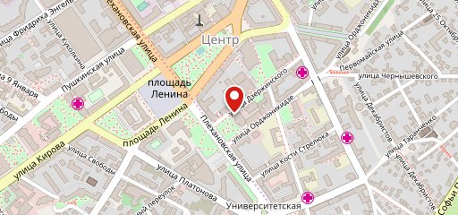 Чаевница на карте