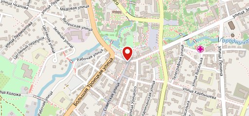 Чебуречная на Виленской на карте