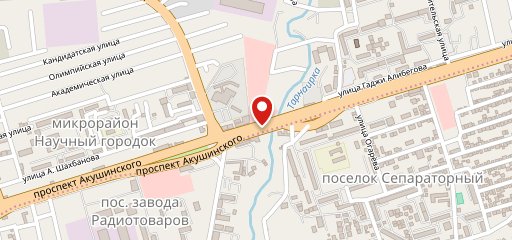 Чебуречная на карте