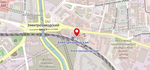 Чебуречная на карте