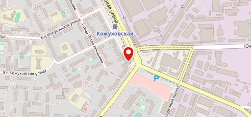Чебуречная на Кожуховской на карте