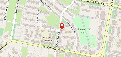 Чебуречная на Парковой на карте