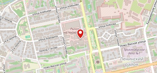 Чебуречная на карте