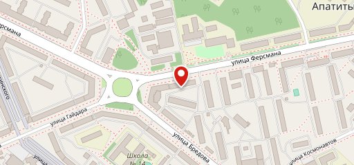 Чебурек и точка на карте