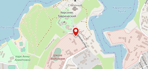 Чебуреки у Херсонеса на карте