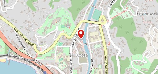 Чебуреки в Хосте на карте