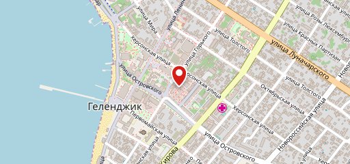 Чебуревский на карте