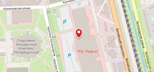 Семейное кафе на карте