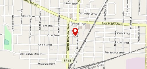 Checkers Pizza, llc - Crestline, OH на карте