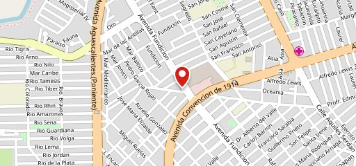 Checkpoint Pizza Aguascalientes на карте